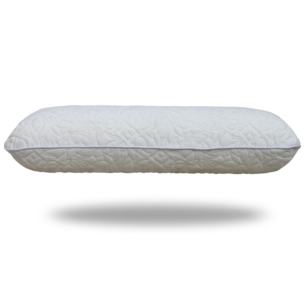 Neck Support Memory Foam Pillow - White, Knit, Tencel Lyocell | The Company Store