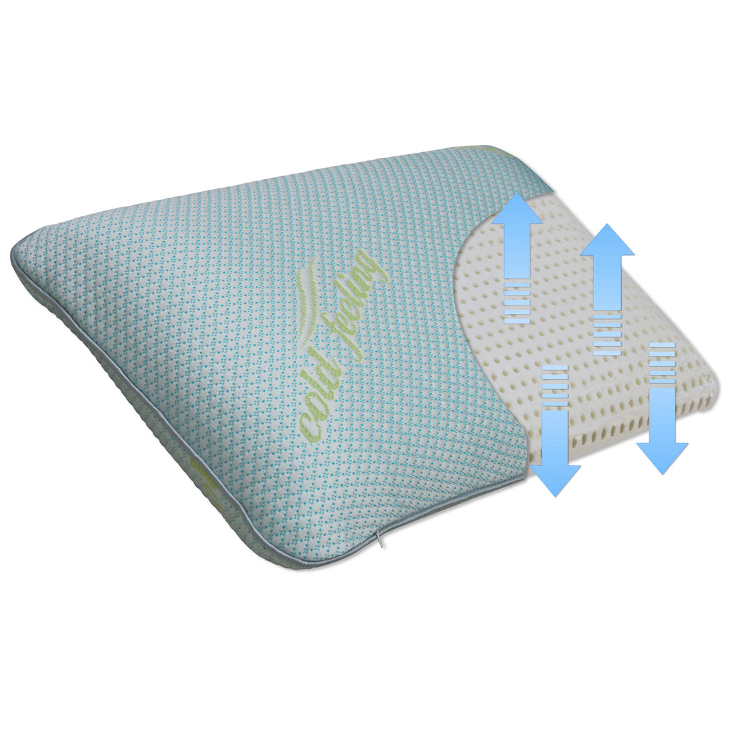 lce Silk™ Memory Foam Ventilated Pillow